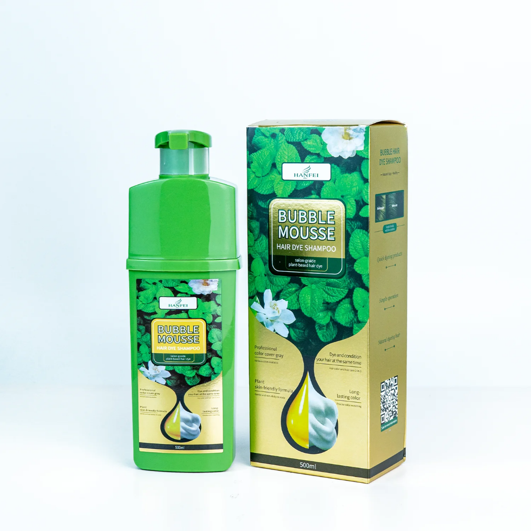 شامپو رنگ مو گیاهی بابل موس حجم 500 میلی‌لیتر