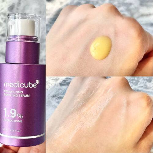 کیفیت تضمینی سرم رتینول مدی کیوب جوانساز ضد لک و روشن کننده