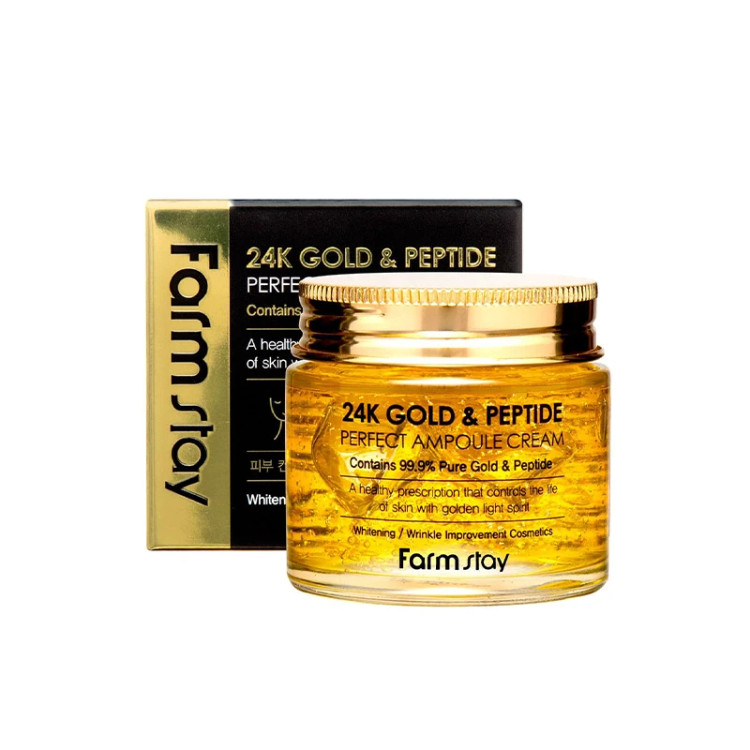 خرید آنلاین کرم پپتاید و طلا 24K فارم استی80گرمی