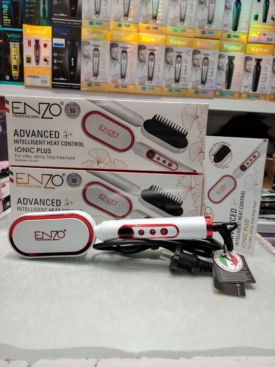 کیفیت تضمینی برس حرارتی انزو مدل 421حرفه ای اورجینال