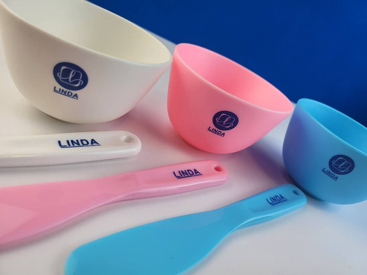 قیمت کاسه وکاردک سیلیکونی،برند. لیندا LINDA