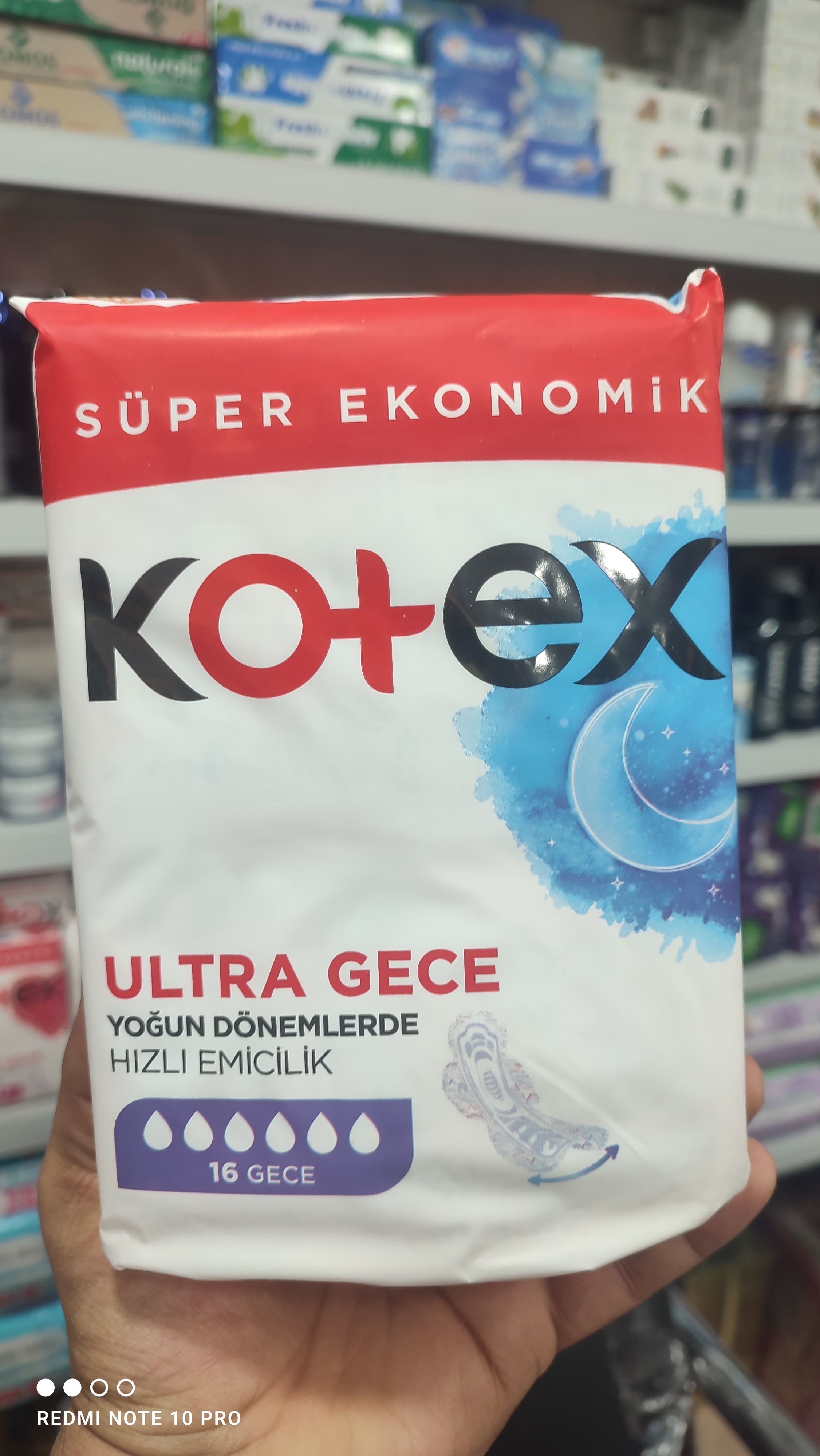 نوار بهداشتی کوتکس kotex  درسایز نرمال مدل Ultra بسته 24 و18و16