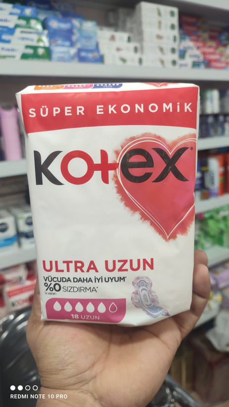 نوار بهداشتی کوتکس kotex درسایز نرمال مدل Ultra بسته 24 و18و16